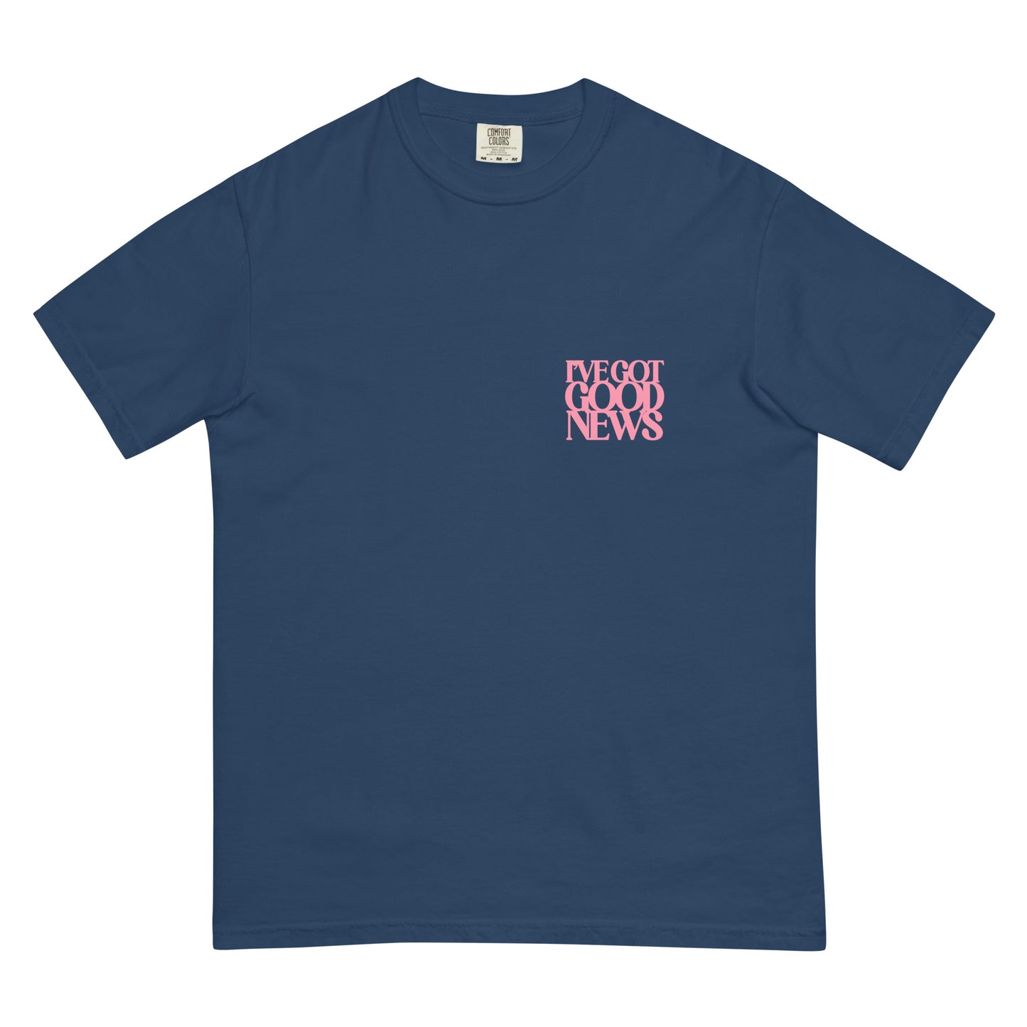 Good News JLY (Pink Letters) - Adult Heavyweight T-shirt