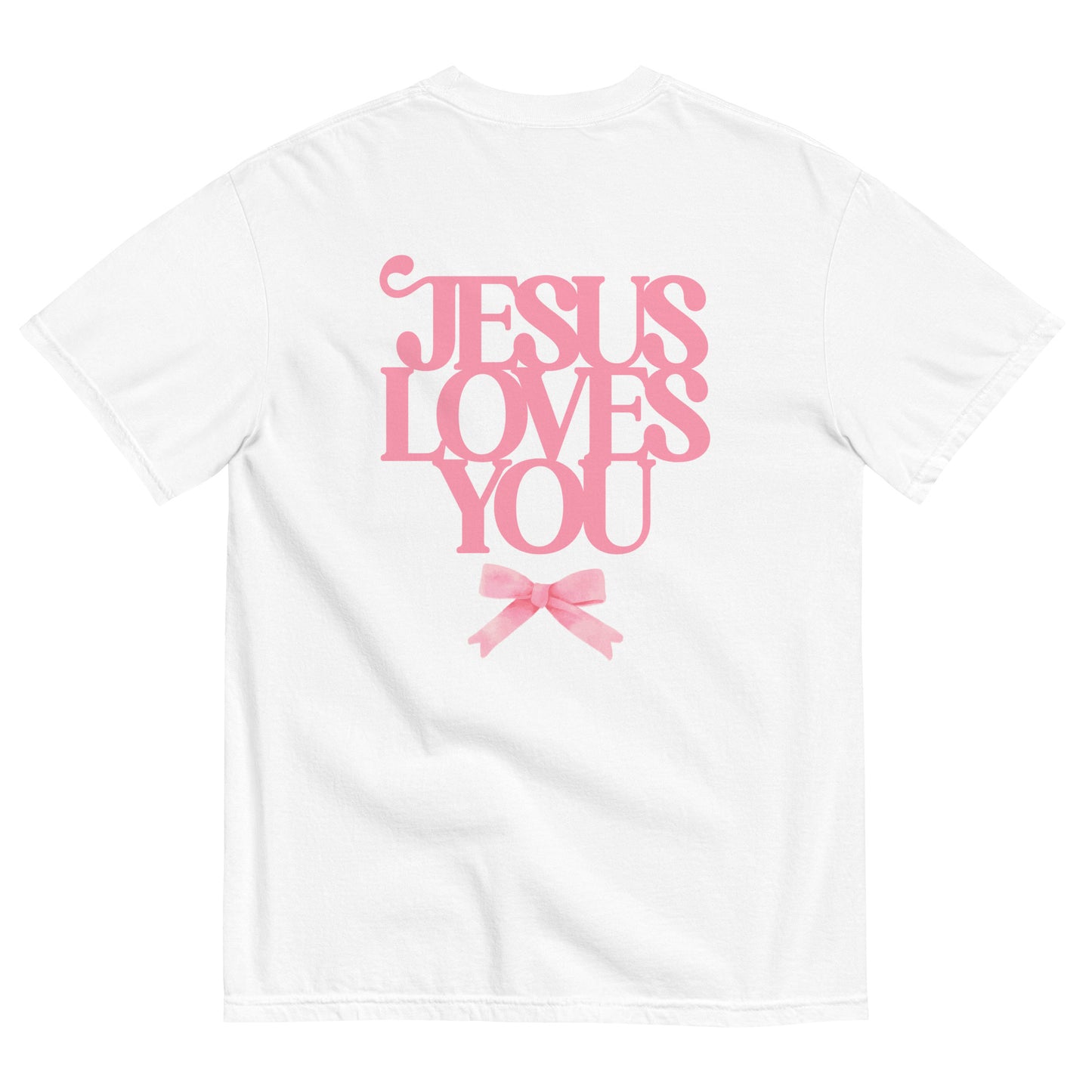 Good News JLY (Pink Letters) - Adult Heavyweight T-shirt