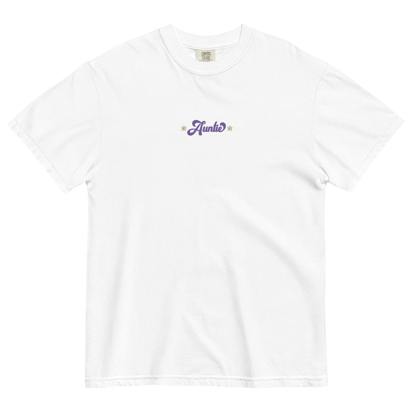 Daisy Auntie (Embroidered) T-shirt