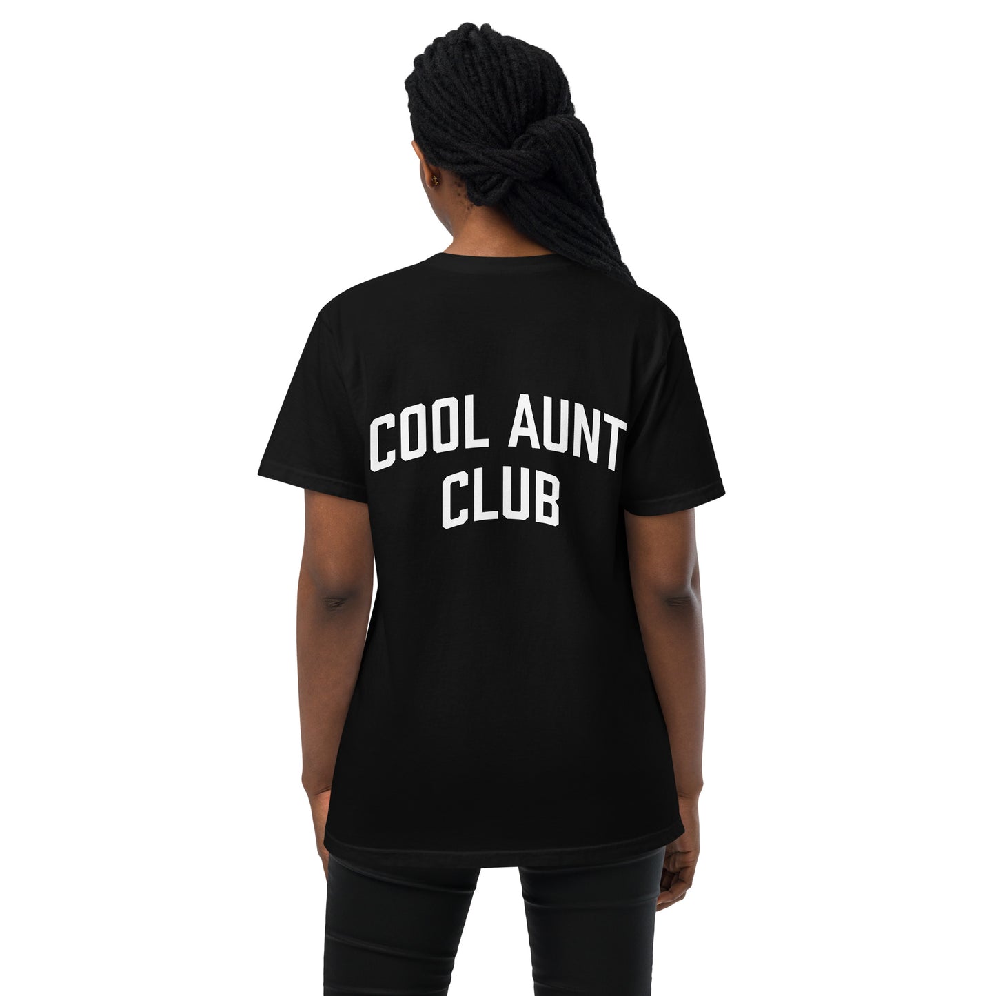 Cool Aunt Club Varsity - Pocket T-shirt