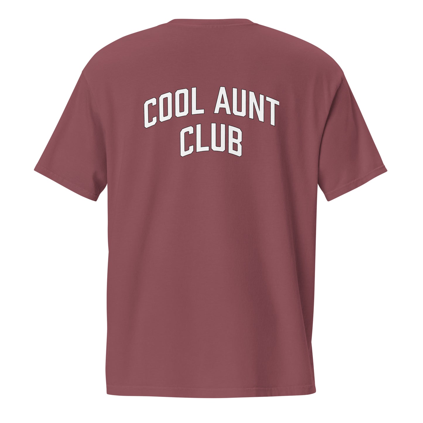 Cool Aunt Club Varsity - Pocket T-shirt