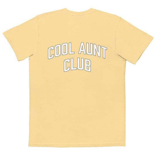 Cool Aunt Club Varsity - Pocket T-shirt