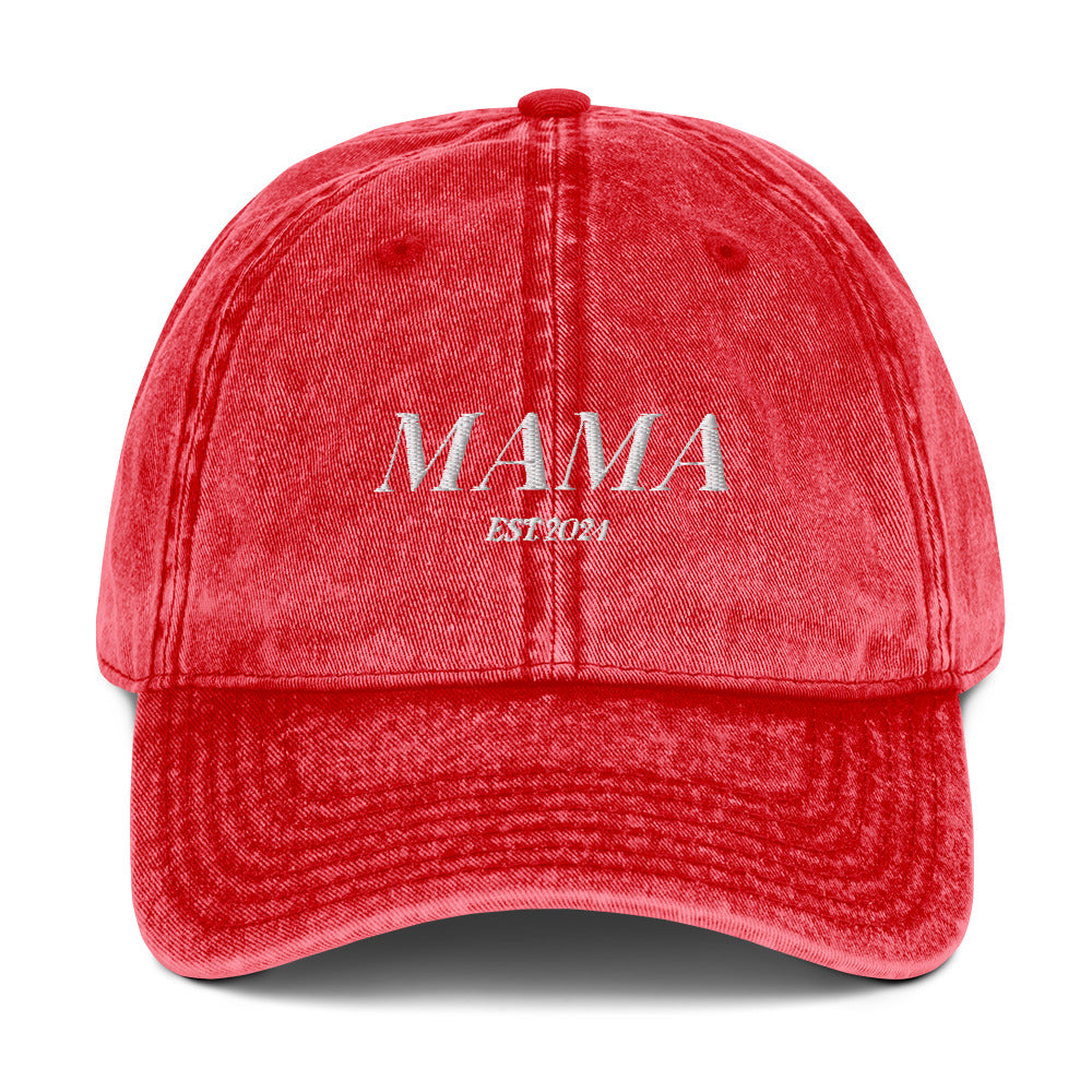MAMA EST. 2024 Baseball Hat