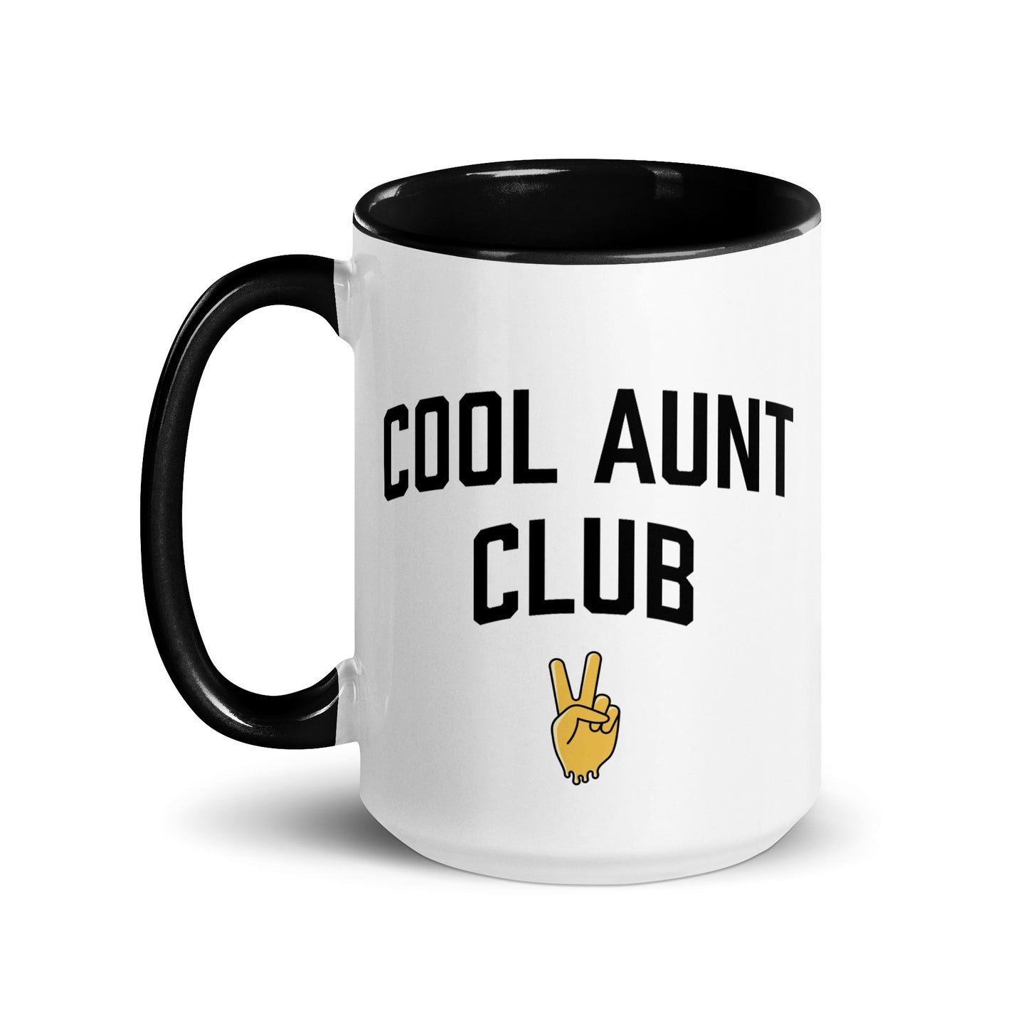 Cool Aunt Club Mug with Color Inside