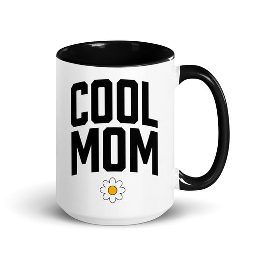 Daisy Cool Mom Mug with Color Inside