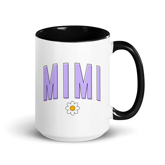 Daisy Mimi Mug with Color Inside