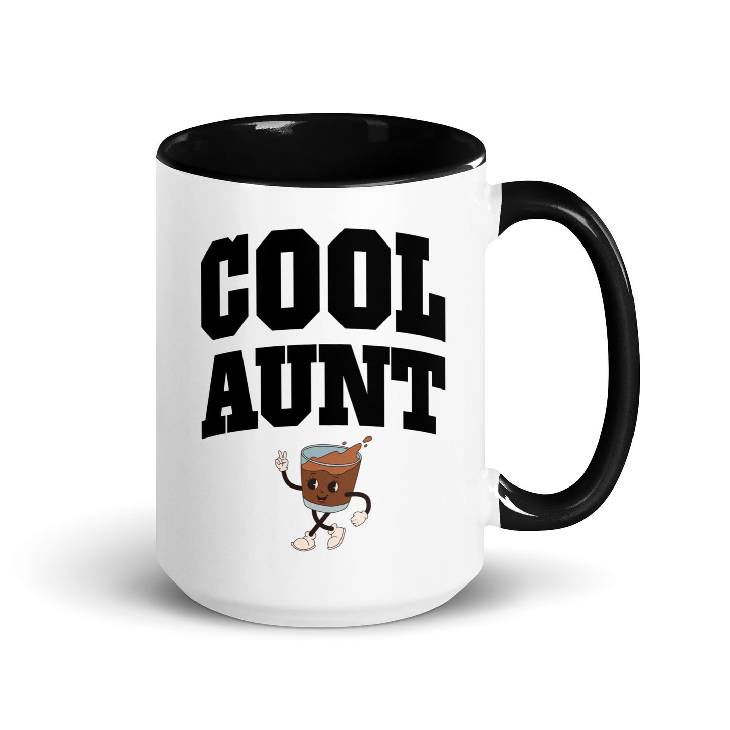 Cool Aunt - Fall Mug with Color Inside