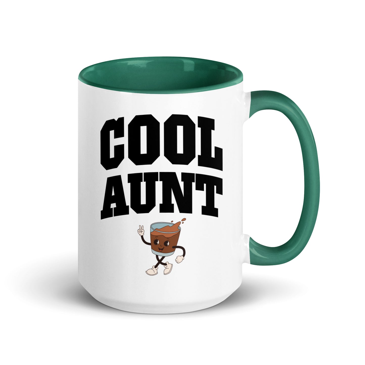 Cool Aunt - Fall Mug with Color Inside