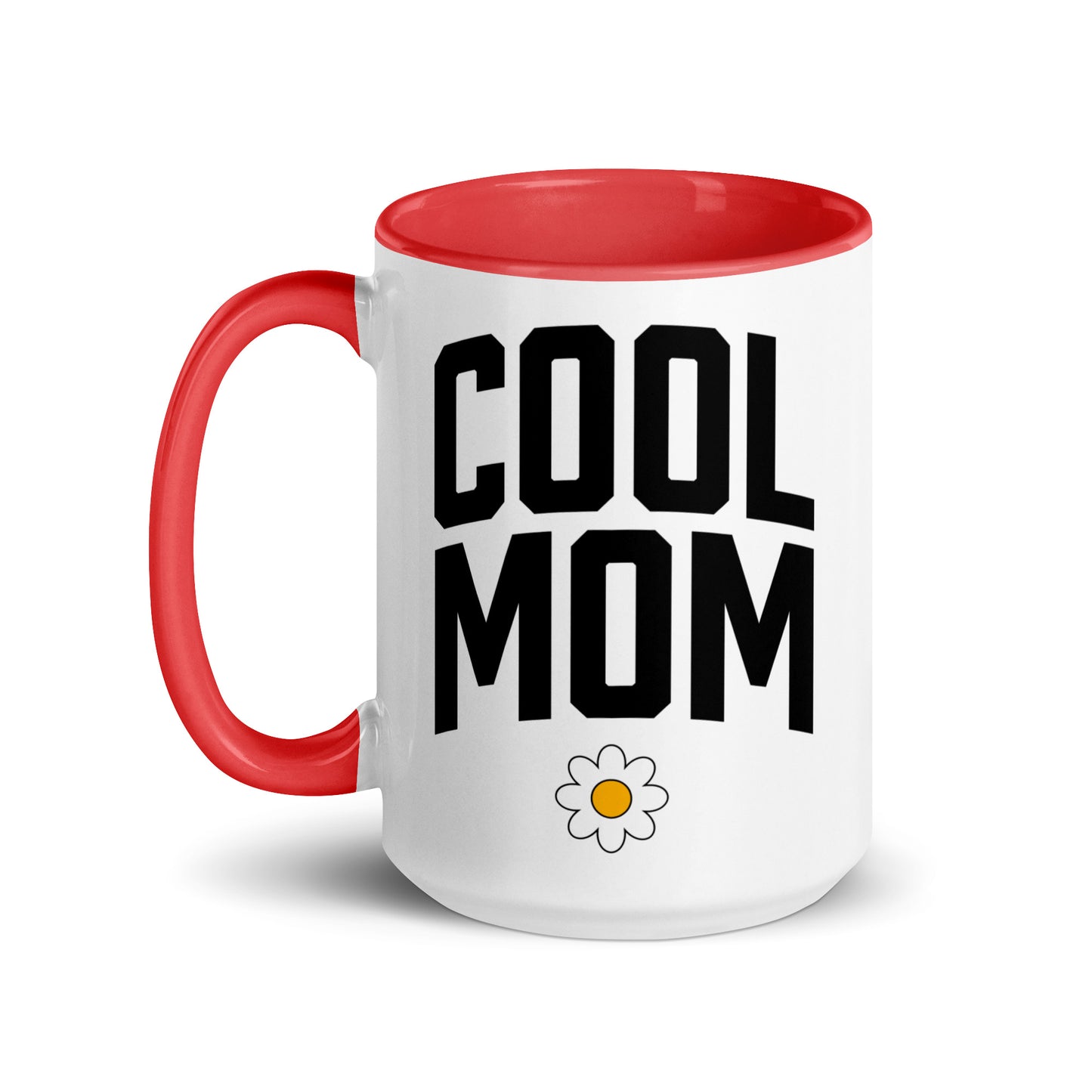 Daisy Cool Mom Mug with Color Inside