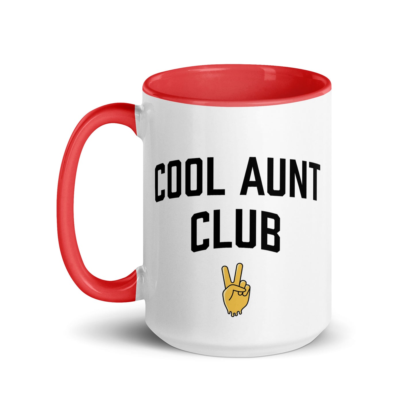 Cool Aunt Club Mug with Color Inside