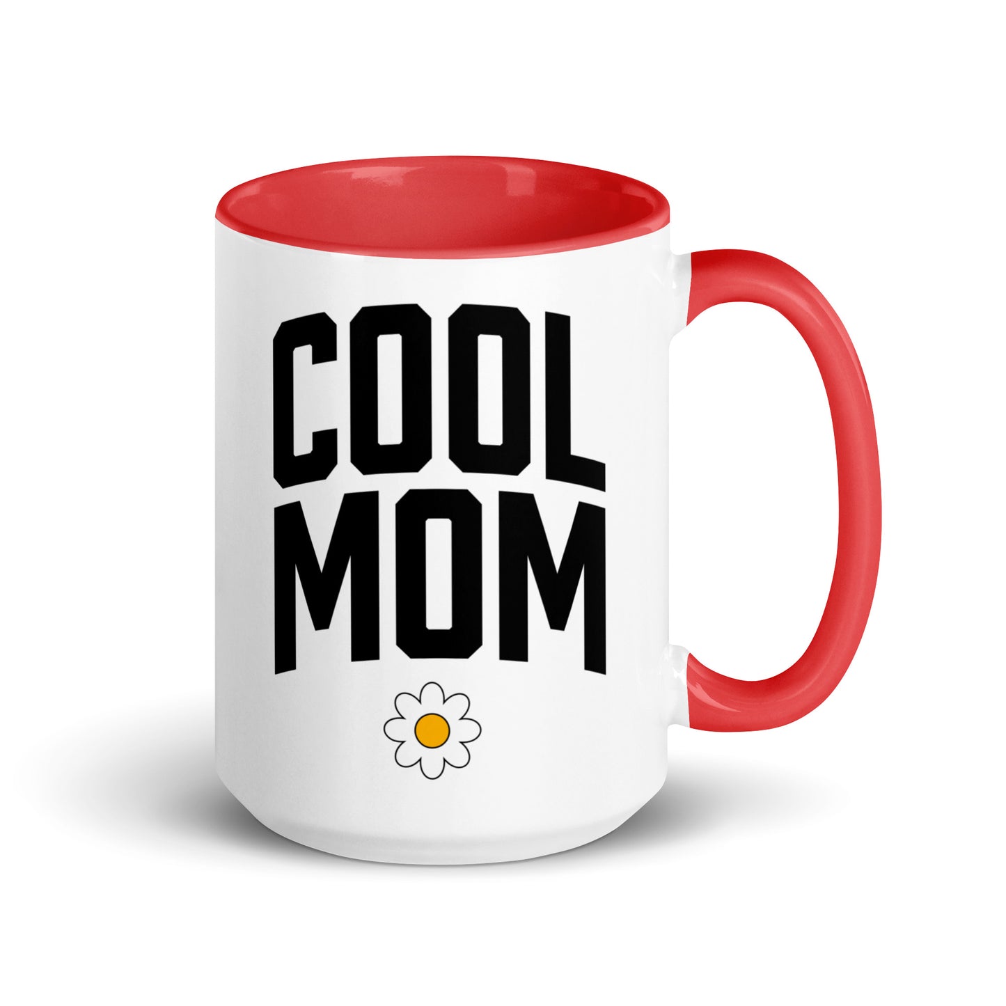 Daisy Cool Mom Mug with Color Inside