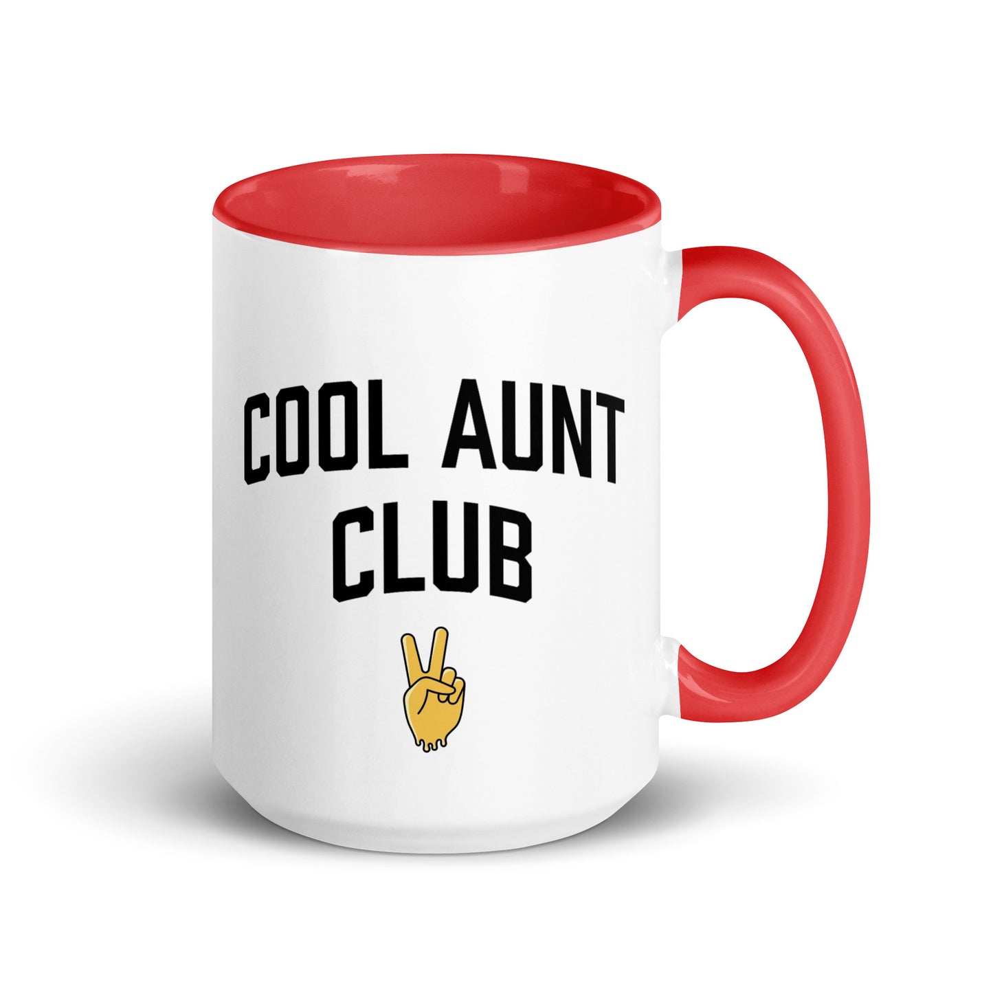 Cool Aunt Club Mug with Color Inside