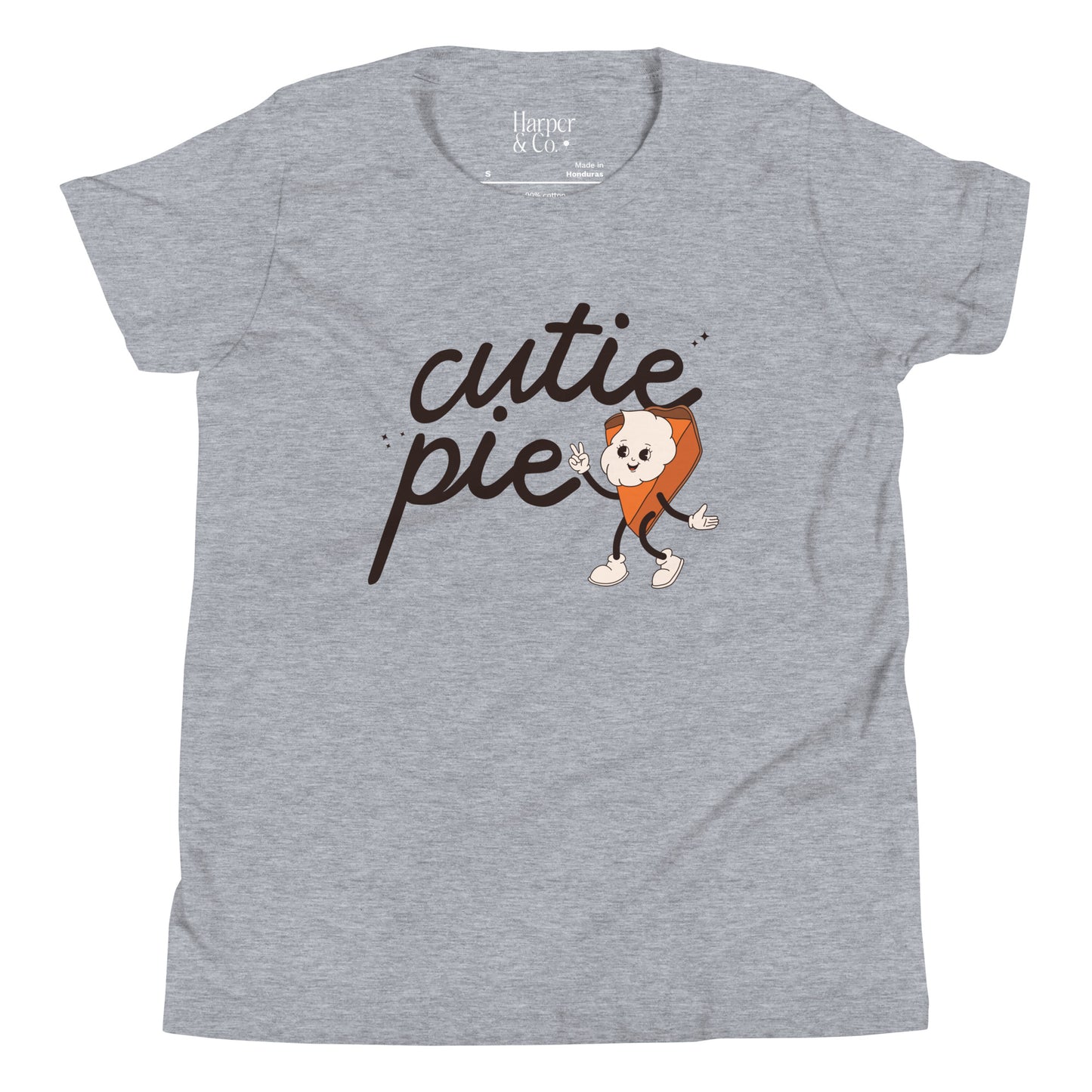 Cutie Pie - Youth Short Sleeve T-Shirt