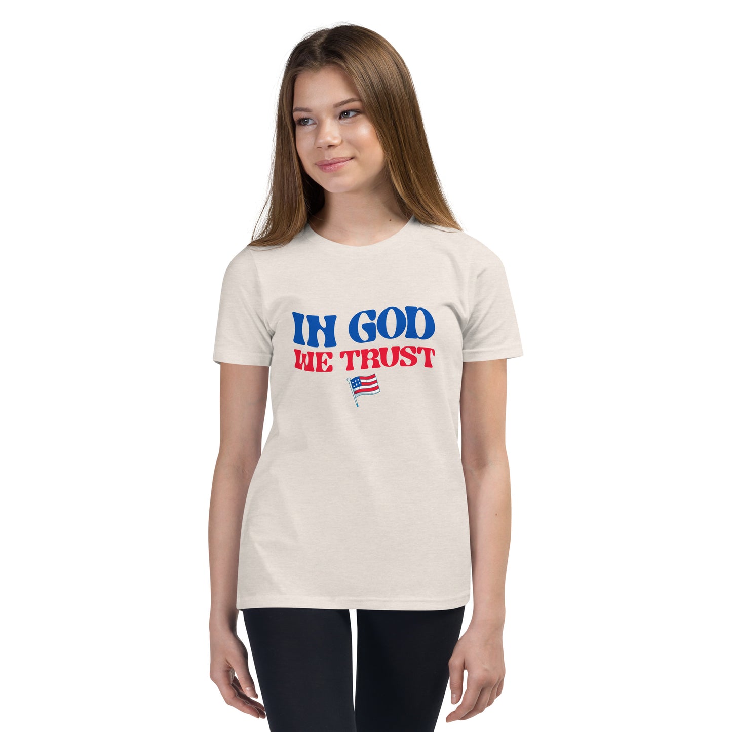 In God We Trust - Youth Short Sleeve T-Shirt
