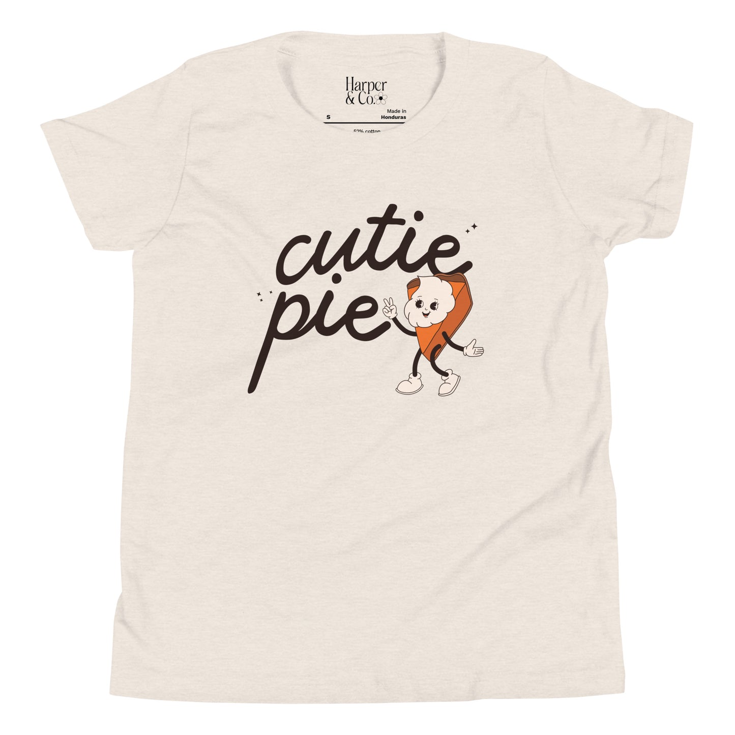 Cutie Pie - Youth Short Sleeve T-Shirt