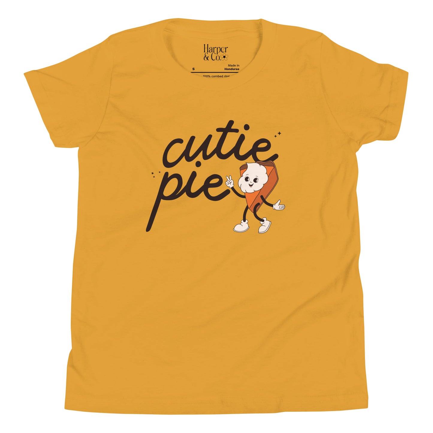 Cutie Pie - Youth Short Sleeve T-Shirt