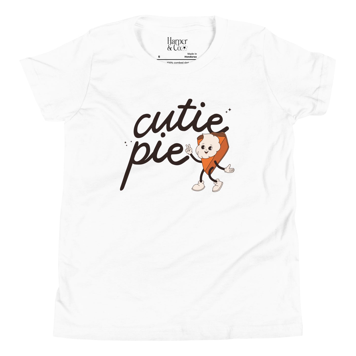 Cutie Pie - Youth Short Sleeve T-Shirt